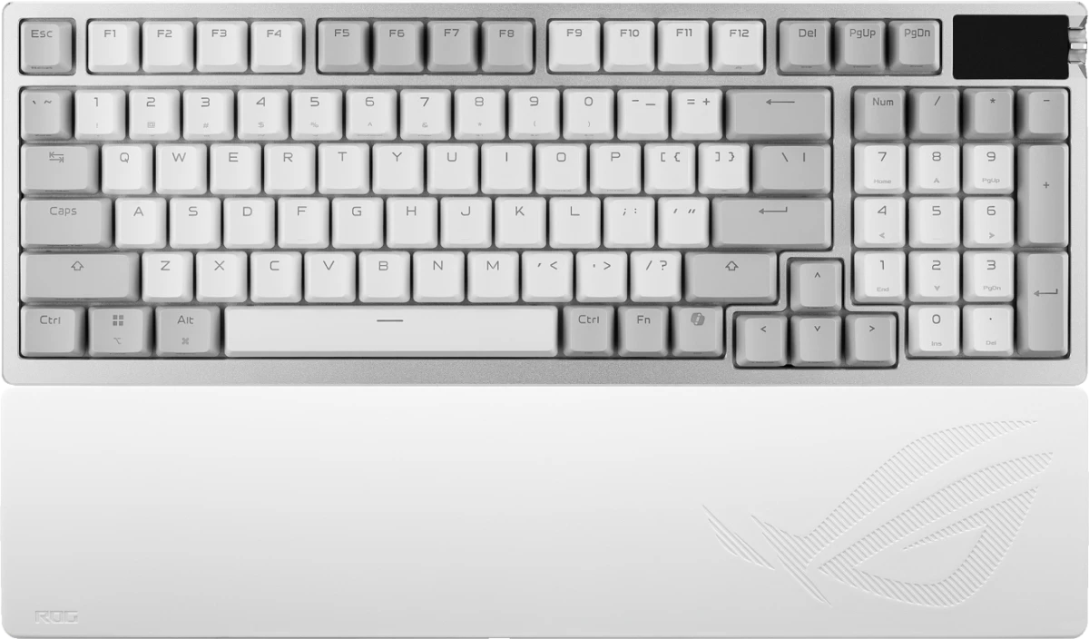 Клавиатура ASUS M901 ROG AZOTH 96 HE/WHT/HFXV2/RU/ABS ASUS 90MP040H-BKRA10